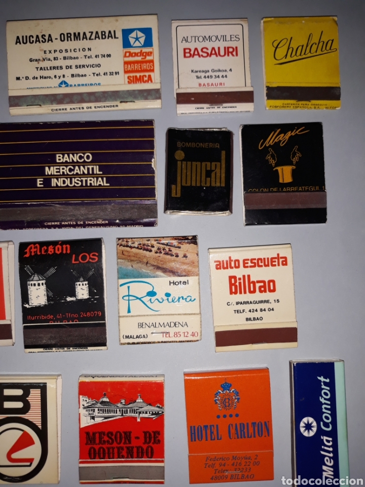 Cajas de cerillas: Lote de 32 cajas de cerillas - Foto 4