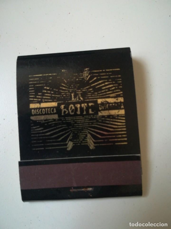 Cajas de cerillas: Caja de cerillas Discoteca La Boite - Foto 1