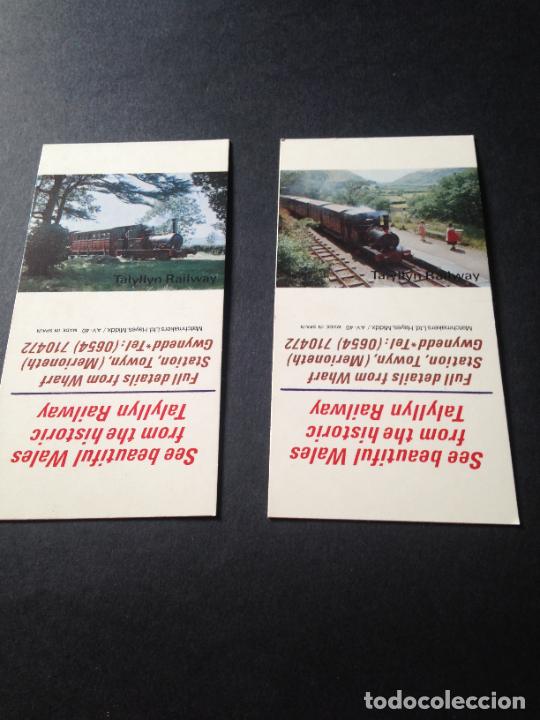 Cajas de cerillas: Talyllyn Railway. 2 elementos caja de cerillas - Foto 1