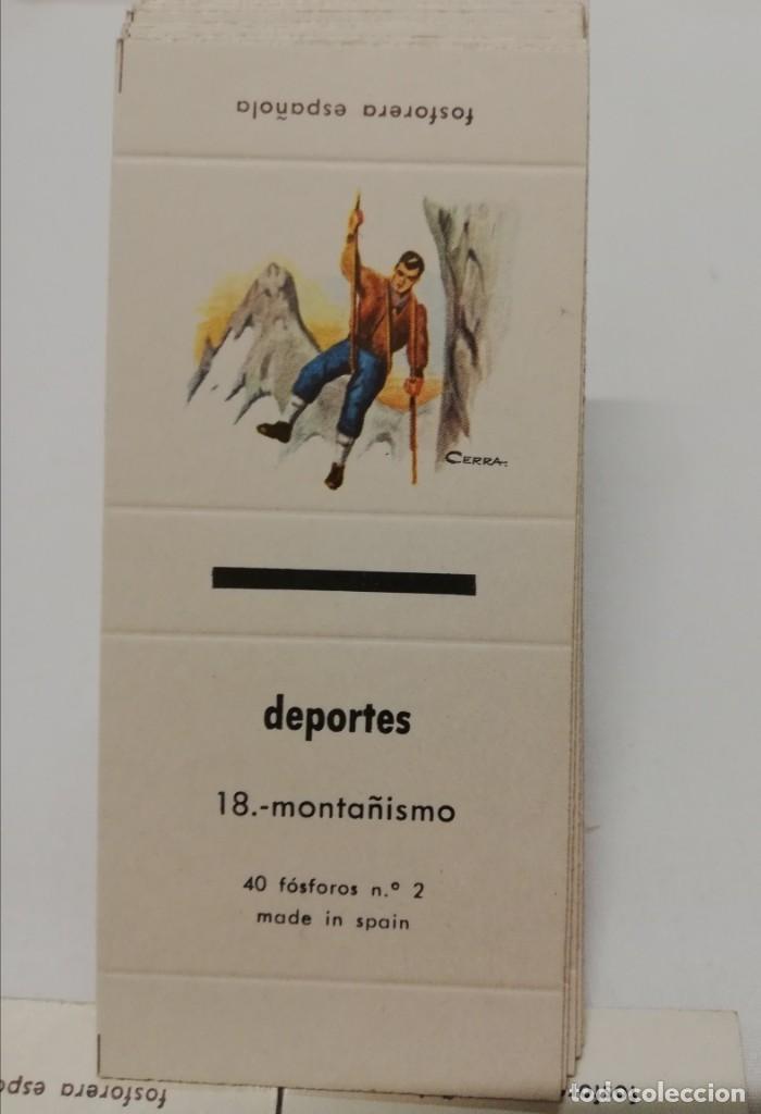 Cajas de cerillas: Cajas cerillas deportes - Foto 3