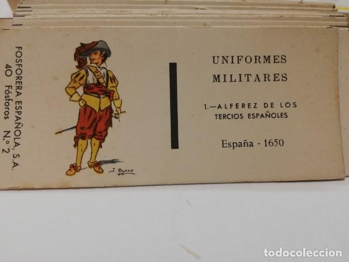 Cajas de cerillas: Cerillas uniformes militares - Foto 2