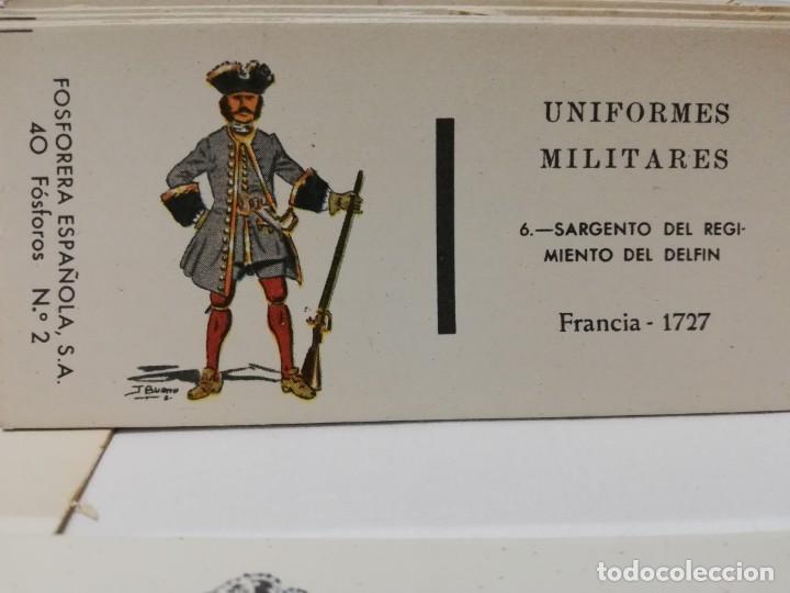 Cajas de cerillas: Cerillas uniformes militares - Foto 3