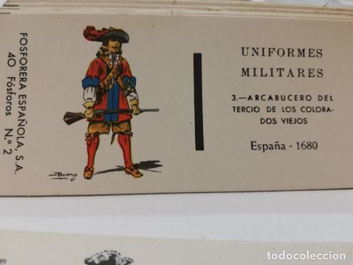 Cajas de cerillas: Cerillas uniformes militares - Foto 4