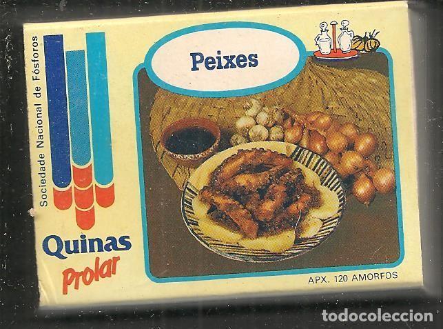Cajas de Cerillas: CAJAS DE CERILLAS. QUINAS PROLAR. PEIXES. POLVO A MINHA MODA. (TRO/15)