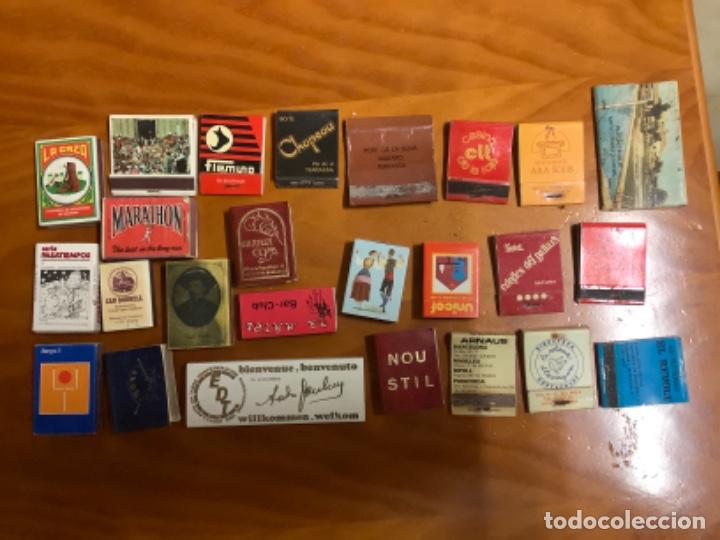 Cajas de cerillas: LOTE DE 282 CAJITAS DE CERILLAS VARIADAS - Foto 3