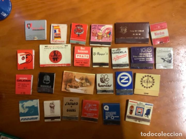Cajas de cerillas: LOTE DE 282 CAJITAS DE CERILLAS VARIADAS - Foto 5