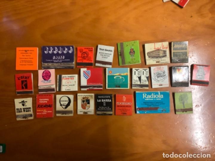 Cajas de cerillas: LOTE DE 282 CAJITAS DE CERILLAS VARIADAS - Foto 6