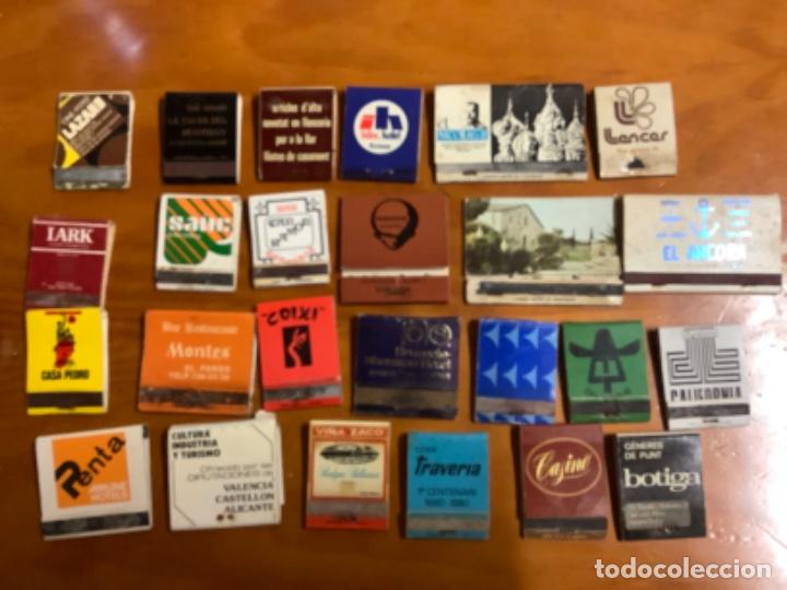 Cajas de cerillas: LOTE DE 282 CAJITAS DE CERILLAS VARIADAS - Foto 7