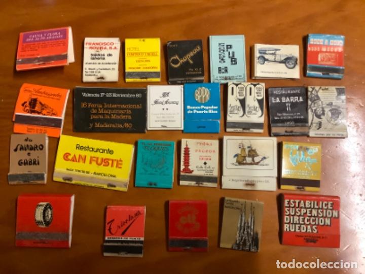 Cajas de cerillas: LOTE DE 282 CAJITAS DE CERILLAS VARIADAS - Foto 8