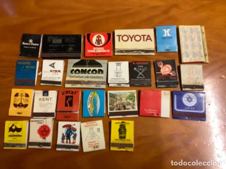 Cajas de cerillas: LOTE DE 282 CAJITAS DE CERILLAS VARIADAS - Foto 9