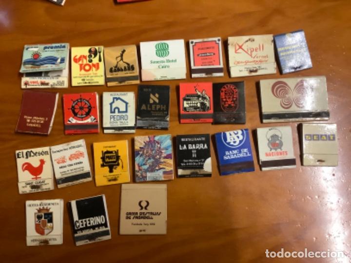 Cajas de cerillas: LOTE DE 282 CAJITAS DE CERILLAS VARIADAS - Foto 10