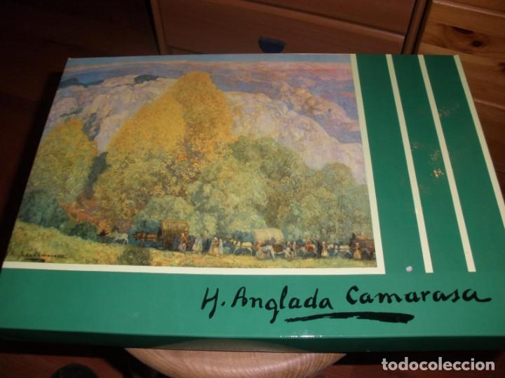 Scatole di Cerini: Estuche con sus 40 cajas de cerillas de Navidad de Fosforera Espa&ntilde;ola ANGLADA CAMARASA