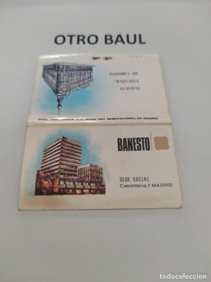 Cajas de cerillas: caja de cerillas banesto - Foto 1