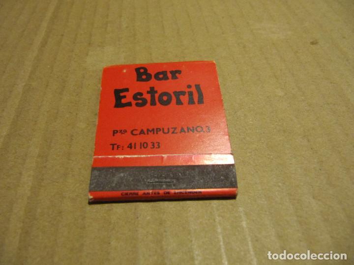 Cajas de cerillas: BAR ESTORIL BILBAO-CITIZEN - Foto 1