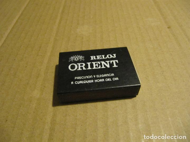 Cajas de cerillas: RELOJ ORIENTE - Foto 1