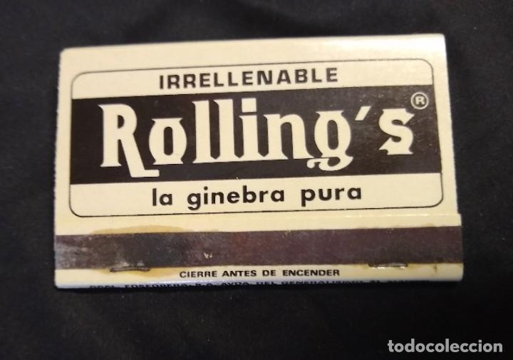 Cajas de cerillas: CARPETA DE CERILLAS DE GINEBRA ROLLING`S