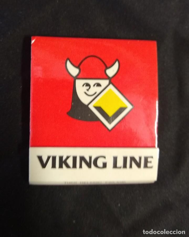 Cajas de cerillas: CARPETA DE CERILLAS DE VIKING LINE