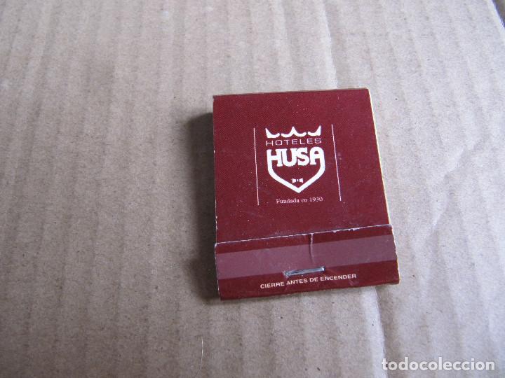 Cajas de cerillas: CAJA DE CERILLA HOTELES HUSA - Foto 1