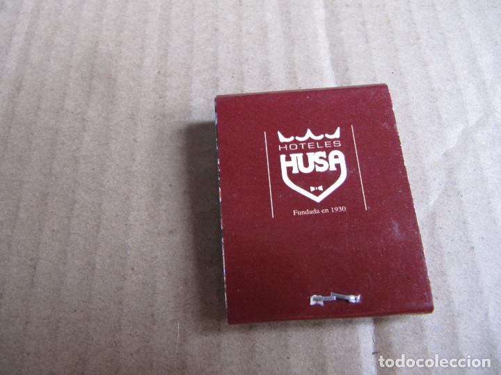 Cajas de cerillas: CAJA DE CERILLA HOTELES HUSA - Foto 2