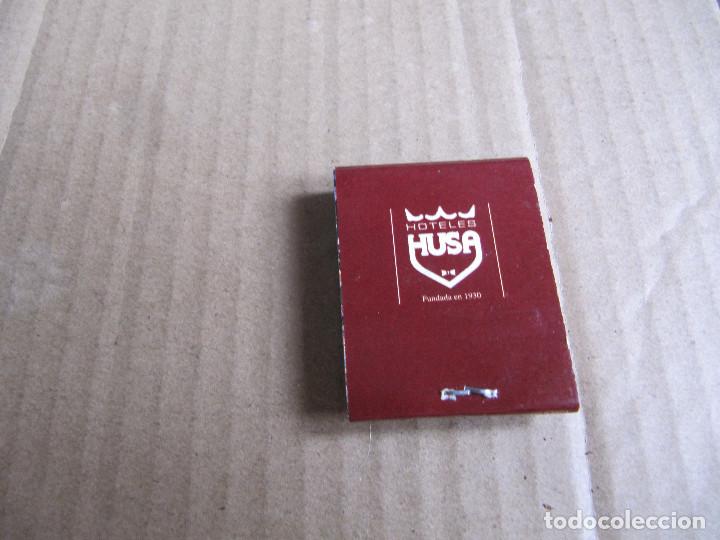 Cajas de cerillas: CAJA DE CERILLA HOTELES HUSA - Foto 3