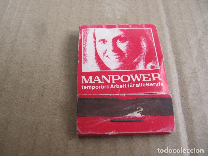 Cajas de cerillas: MANPOWER - Foto 1