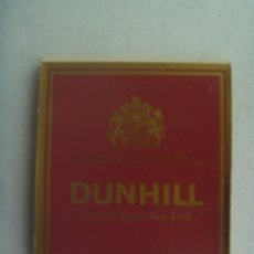 Cajas de Cerillas: CAJA DE CERILLAS PUBLICITARIA DE DUNHILL - CIDOTEL . HOTEL DE PARIS. Lote 243406795