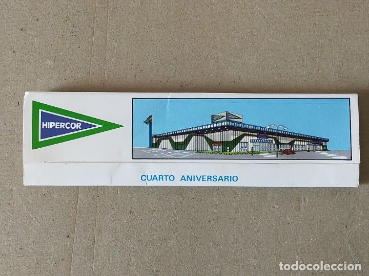 Cajas de Cerillas: CAJA CERILLAS COMPLETA (GRAN TAMA&Ntilde;O) HIPERCOR 4&ordm; ANIV - CON PUBLICIDAD SORTEO CITROEN GSA SPECIAL