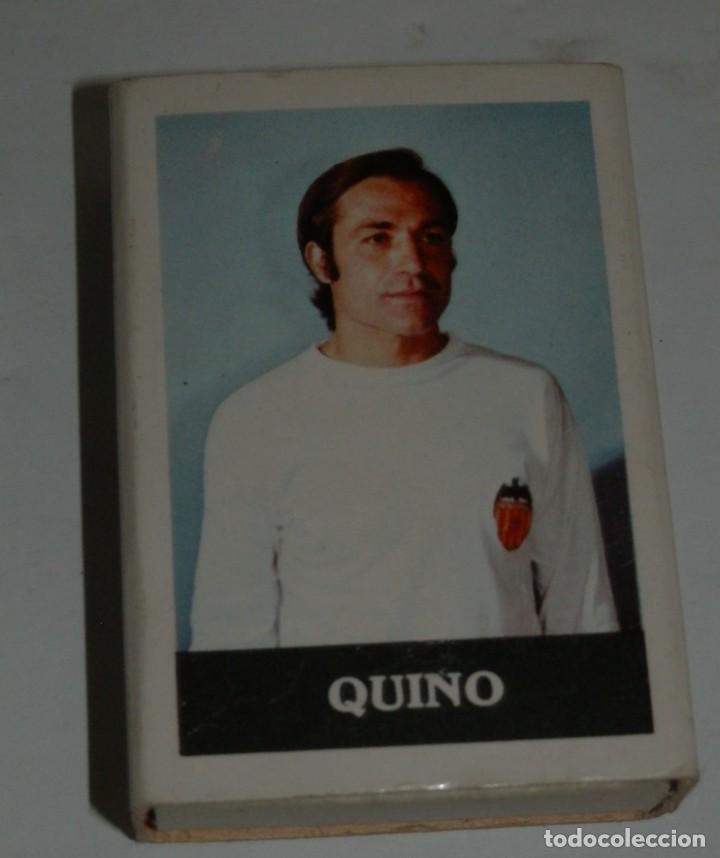 Cajas de Cerillas: CAJA DE CERILLAS DEL VALENCIA CLUB FUTBOL QUINO