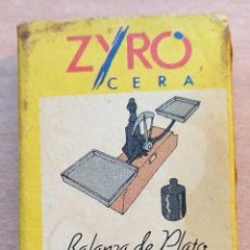 Cajas de Cerillas: 88 CAJA CERILLAS ZYRO BALANZA DE PLATO - CASI LLENA - 4.50CM X 3.50CM X 1CM. Lote 252859455
