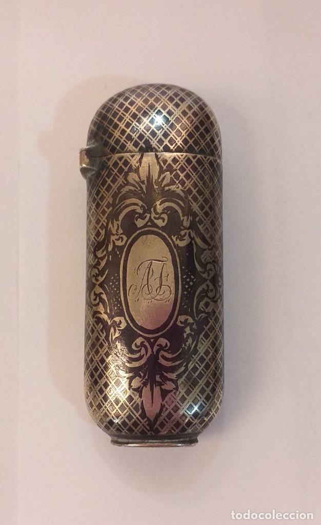 Cajas de cerillas: Cerillero plata Nielada - Foto 1