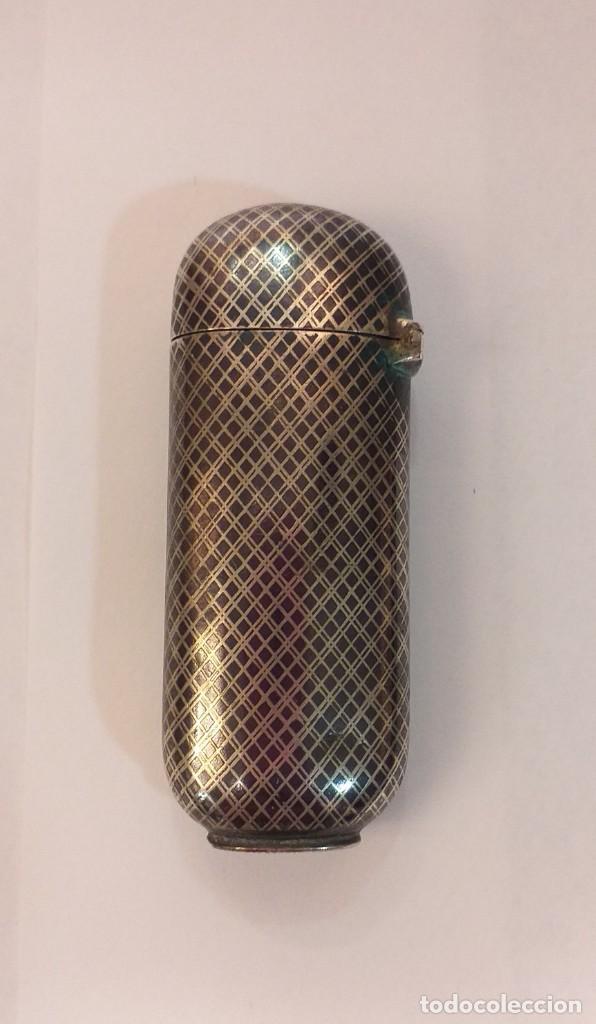 Cajas de cerillas: Cerillero plata Nielada - Foto 2