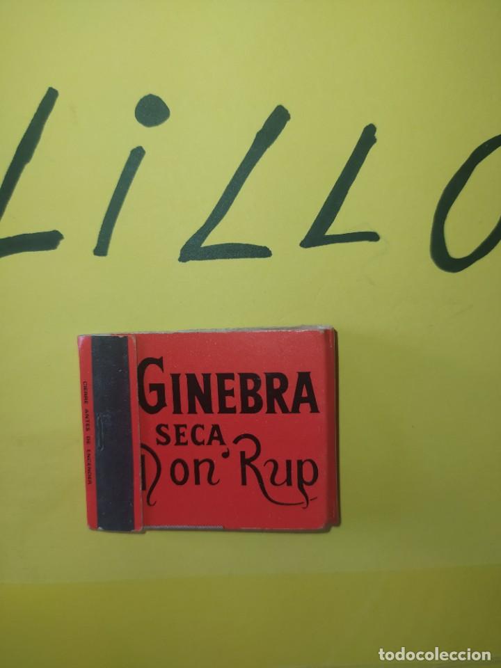 Cajas de cerillas: CAJA DE CERILLAS GINEBRA SECA DON RUP