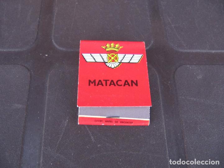 Cajas de cerillas: BASE AEREA DE MATACAN SALAMANCA - Foto 1