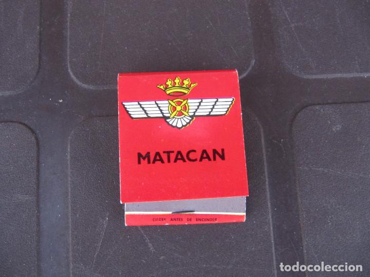 Cajas de cerillas: BASE AEREA DE MATACAN SALAMANCA - Foto 2
