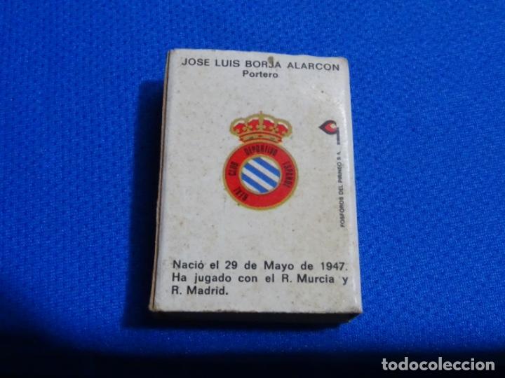 Cajas de cerillas: CAJA CERILLAS DE BORJA DEL ESPA&Ntilde;OL. - Foto 2