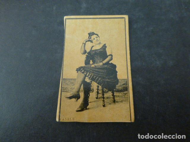 Cajas de cerillas: ADELE CROMO CAJA DE CERILLAS SIGLO XIX - Foto 1