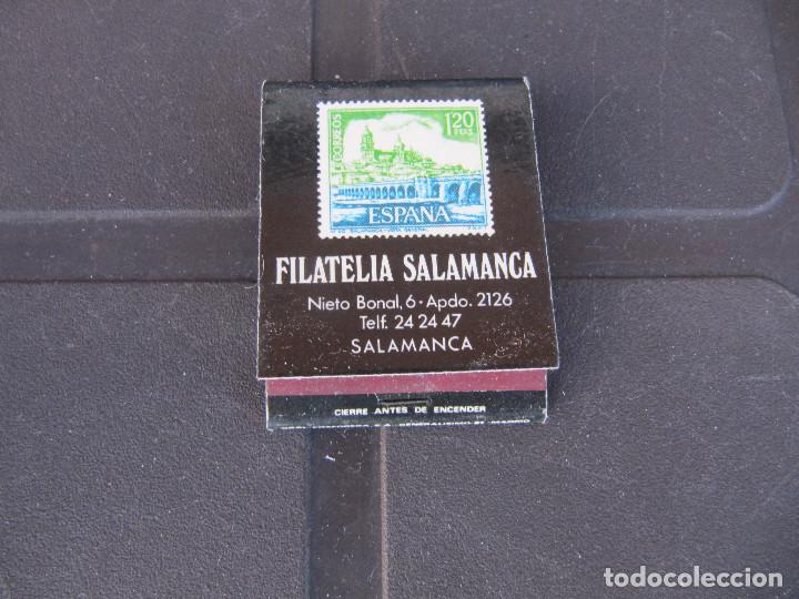 Cajas de cerillas: FILATELIA SALAMANCA COMPLETO - Foto 1