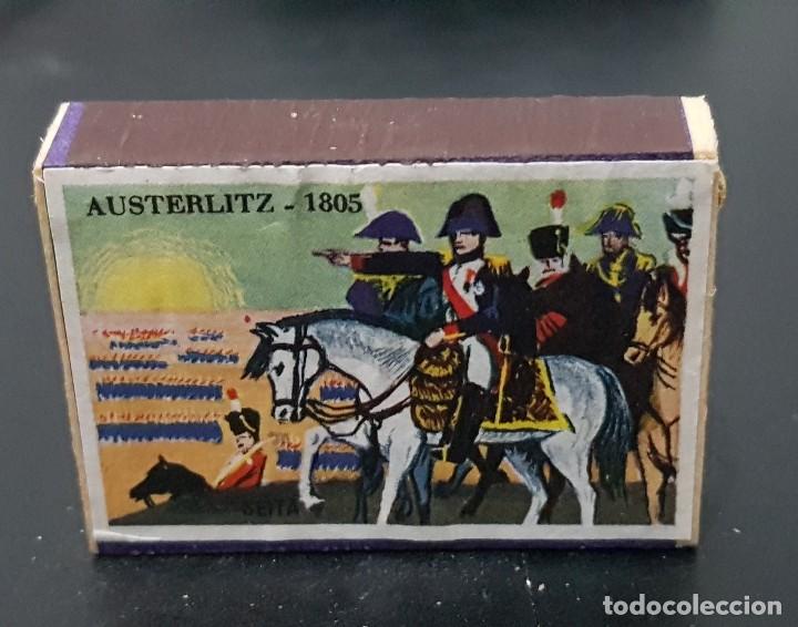 Cajas de cerillas: Caja de cerillas AUSTERLITZ vac&iacute;a - Foto 1