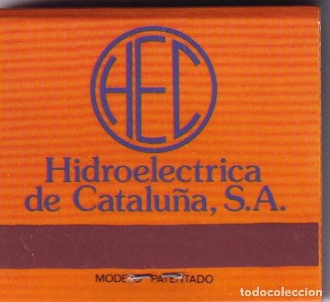 Cajas de Cerillas: CARTERITA DE CERILLAS: HIDROELÉCTRICA DE CATALUÑA, S.A. (Central de Susqueda) - Foto 1 - 302444453