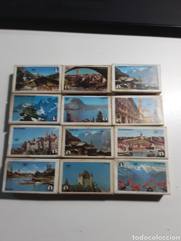 Lote de 25 cajas de cerillas