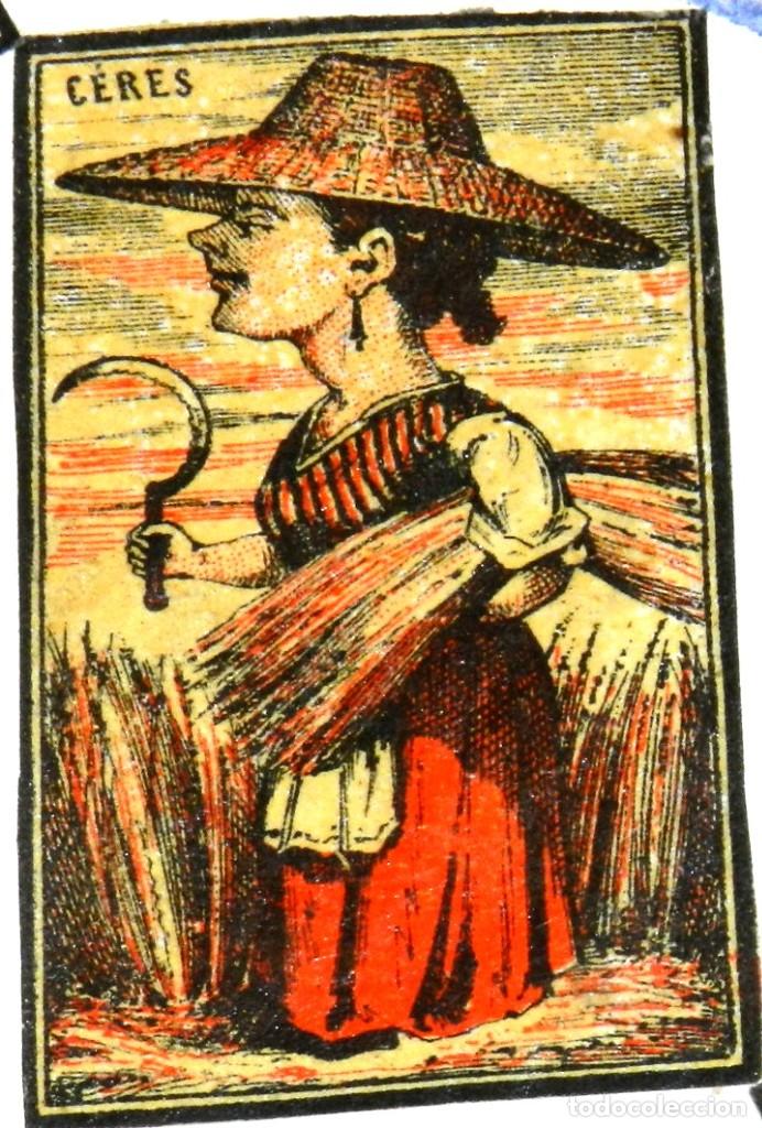 Caixas de F&oacute;sforos: CAJA DE CERILLAS, ENVUELTA, CROMO, FOTOTIPIA, SIGLO XIX. SATIRICO-POLITICAS, CERES, MIDE 6 X 4 CMS.