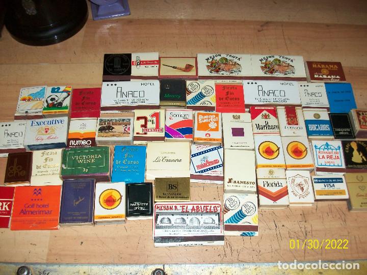 Cajas de cerillas: LOTE DE 52 CAJAS DE CERILLAS - Foto 1
