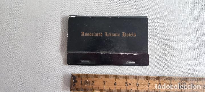 Cajas de Cerillas: ANTIGUA CAJA CERILLAS. FOSFOROS. ASOCIATED LEISURE HOTELS. . matchbox