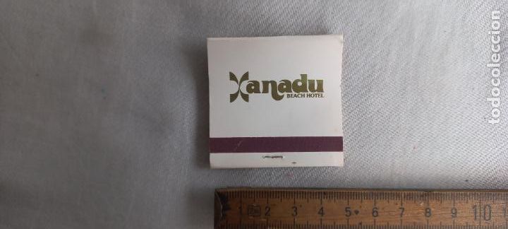 Cajas de Cerillas: ANTIGUA CAJA CERILLAS FOSFOROS XANADU BEACH HOTEL BAHAMAS. LUCAYA FREEPORT. matchbox