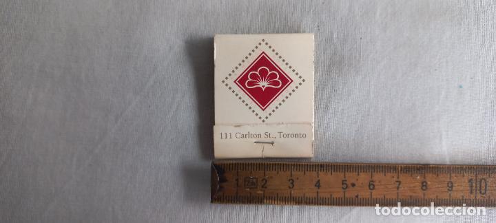 Cajas de Cerillas: ANTIGUA CAJA CERILLAS CAFE VIENA. COFFEE SHOP. TORONTO CANADA 111 CARLTON ST. matchbox