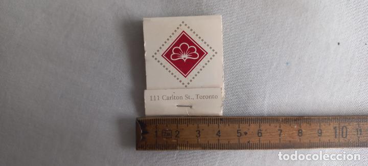 Cajas de Cerillas: ANTIGUA CAJA CERILLAS CAFE VIENA. COFFEE SHOP. TORONTO CANADA 111 CARLTON ST. matchbox