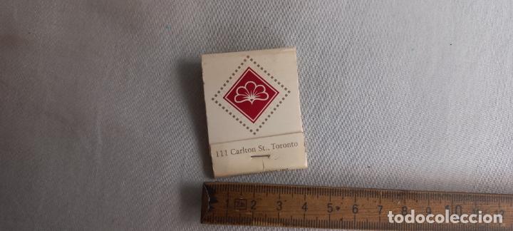 Cajas de Cerillas: ANTIGUA CAJA CERILLAS CAFE VIENA. COFFEE SHOP. TORONTO CANADA 111 CARLTON ST. matchbox