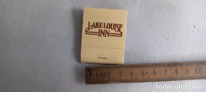 Cajas de Cerillas: ANTIGUA CAJA CERILLAS LAKE LOUISE INN. ALBERTA. matchbox