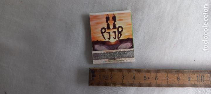 Cajas de Cerillas: ANTIGUA CAJA CERILLAS PUB JJ, J J, TORRE DEL MAR, VELEZ MALAGA. matchbox