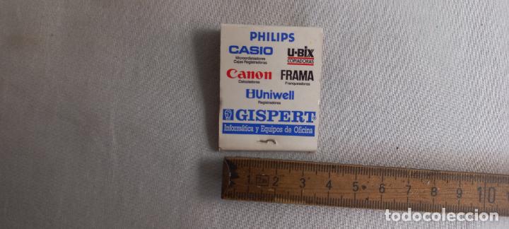 Cajas de Cerillas: ANTIGUA CAJA CERILLAS O MAMMA MIA PIZZERIA FUENGIROLA, MALAGA CORDOBA-GISPERT INFORMATICA matchbox